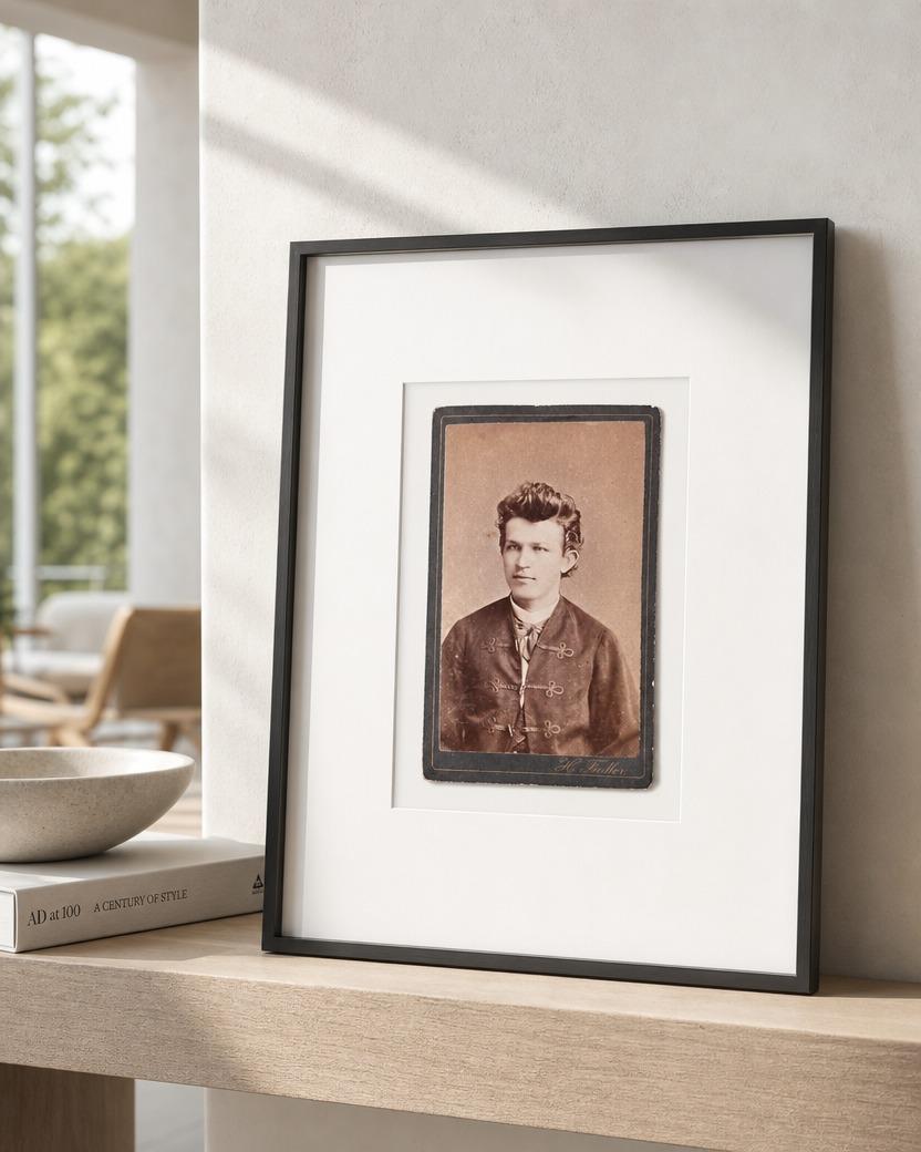 H. Fiedler - Young Man, Curly Hair photo 2