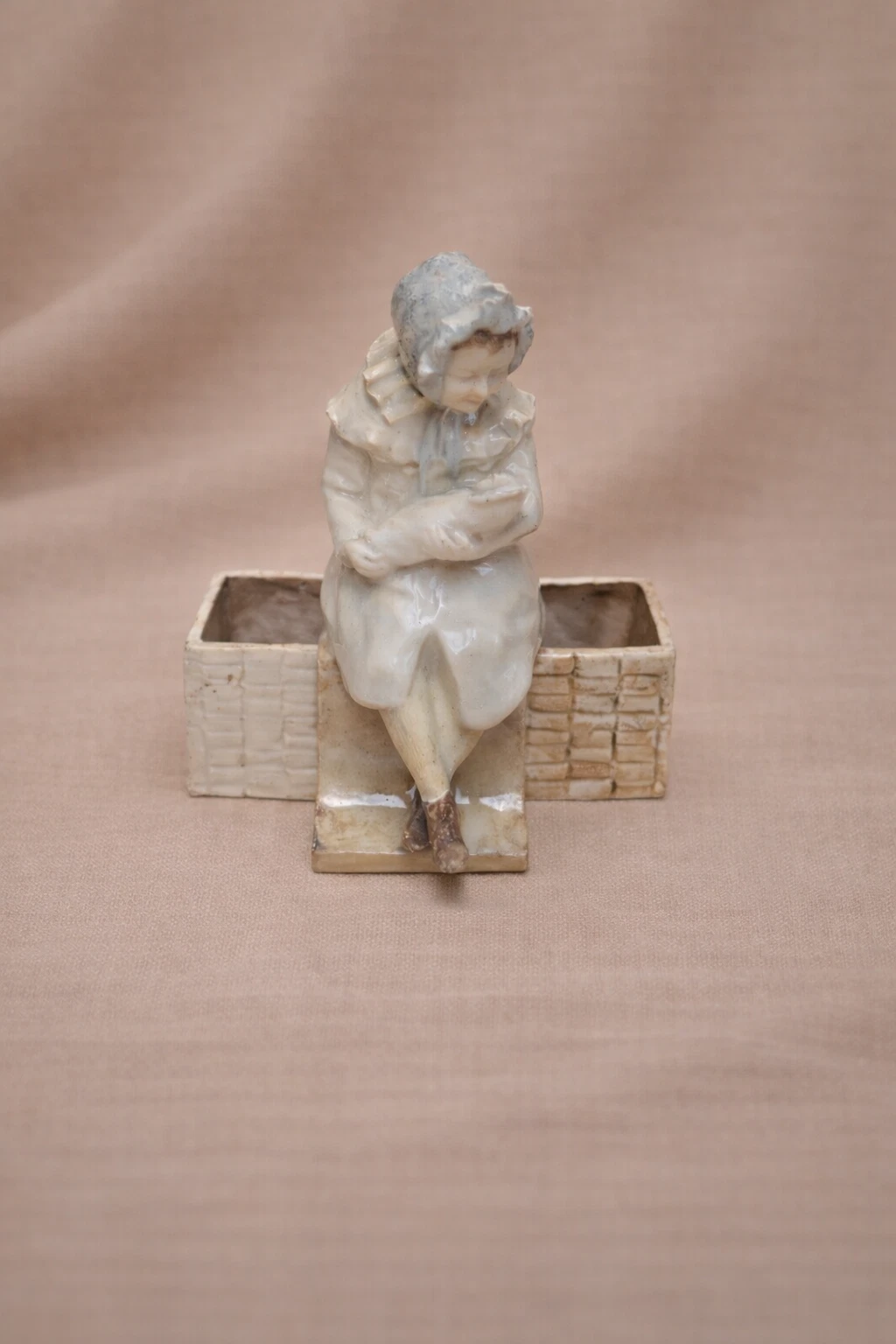 Girl with Infant, Wall Pockets