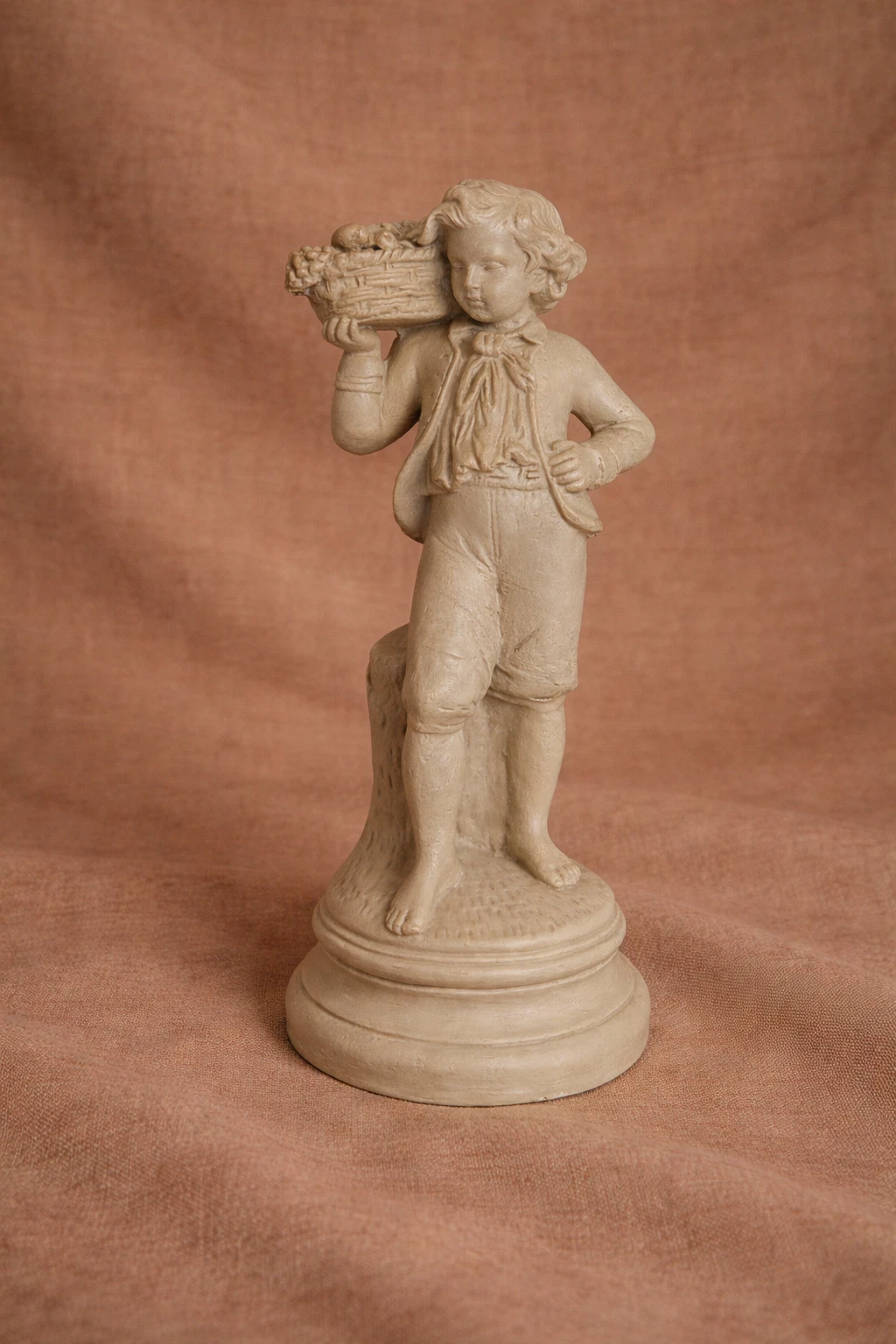 Boy with Fruit Basket