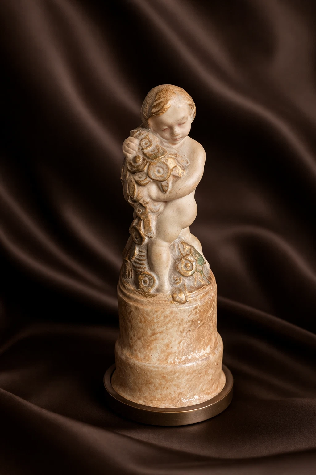 Circle of Michael Powolny, Putto with Flowers