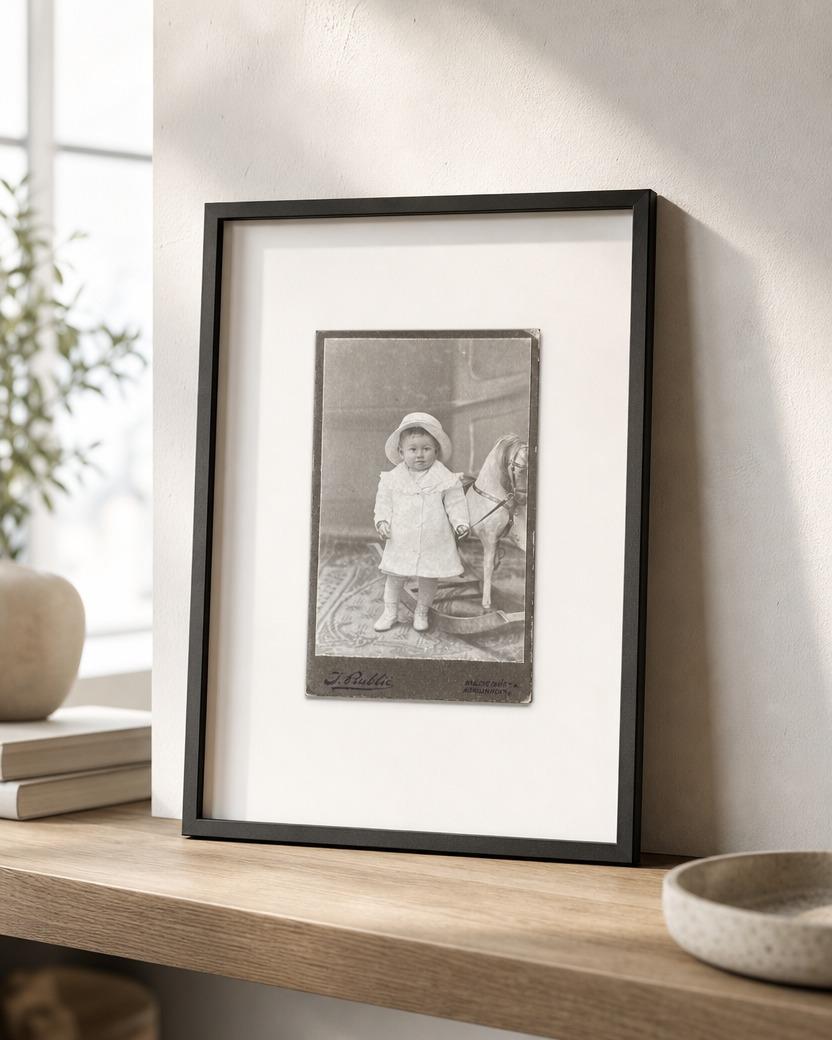 J. Rublic - Child with a Rocking Horse photo 2