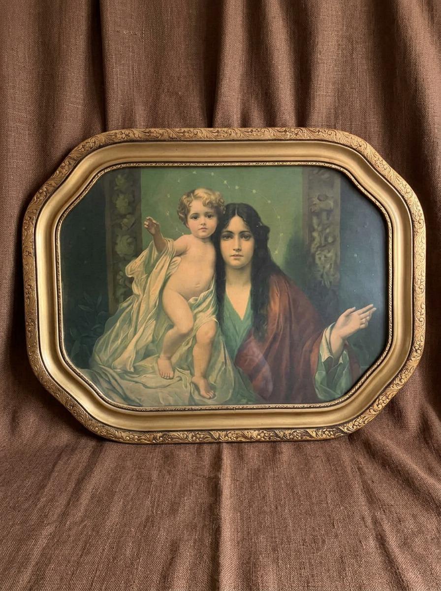Madonna and Child, after Rudolf Fuchs