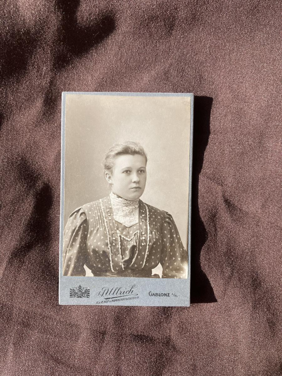 A. Ullrich - Young Woman in Polka Dots photo 3