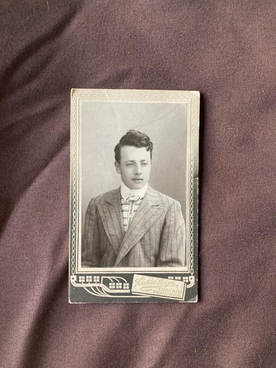 Frantisek Berger - Young Man in a Bow Tie photo 3