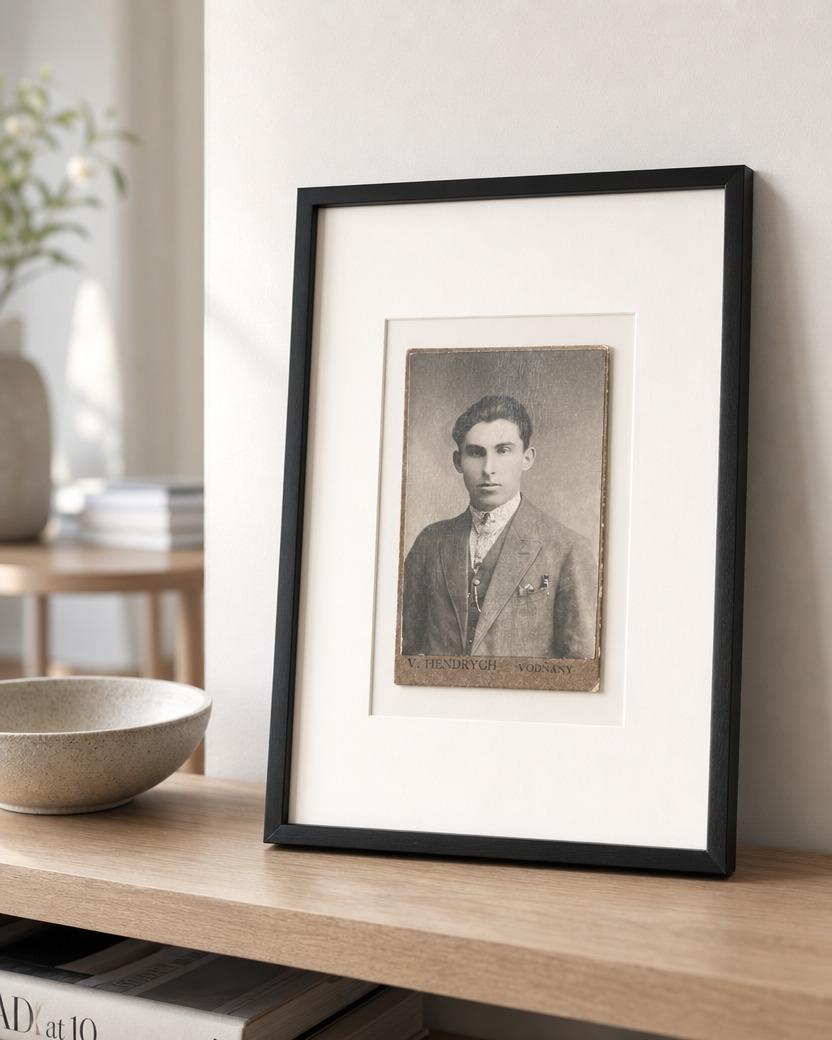 V. Hendrych - Young Man, Vodnany photo 2