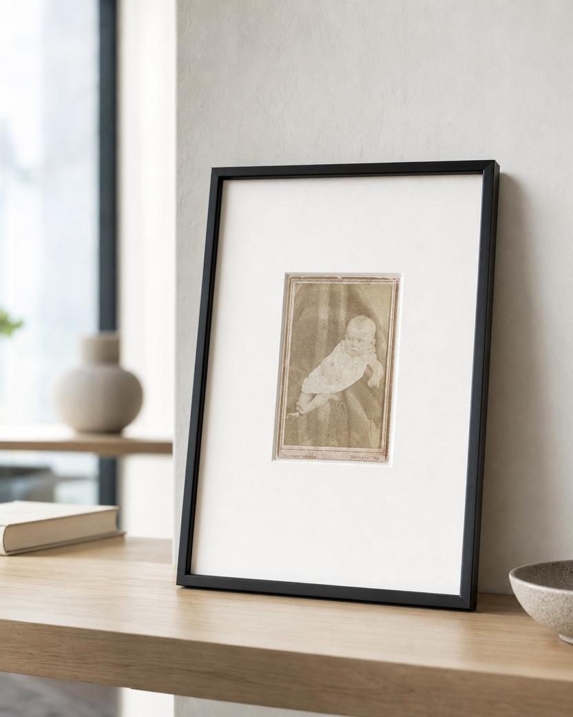 Taus-Klatovy - Infant, Faded Portrait photo 2